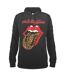 Amplified Womens/Ladies Leopard Tongue The Rolling Stones T-Shirt Dress (Slate Grey)