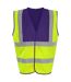 PRO RTX High Visibility Unisex Vest (Yellow/Purple) - UTPC4002