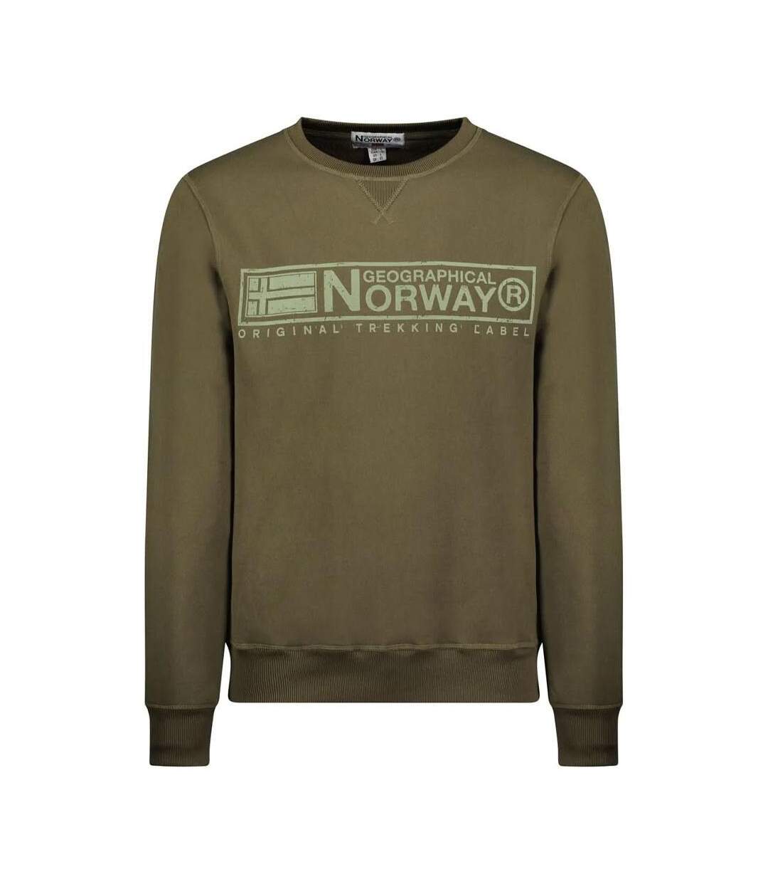 Sweat kaki homme geographical norway gantoine-1