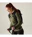 Womens/ladies Marizion Hooded Padded Jacket Olive Night Light Vanilla Regatta-1