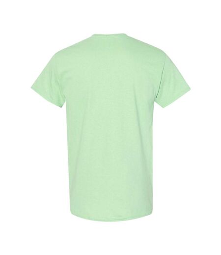 Lot De 5  T-shirts Manches Courtes Hommes Vert Pâle Gildan
