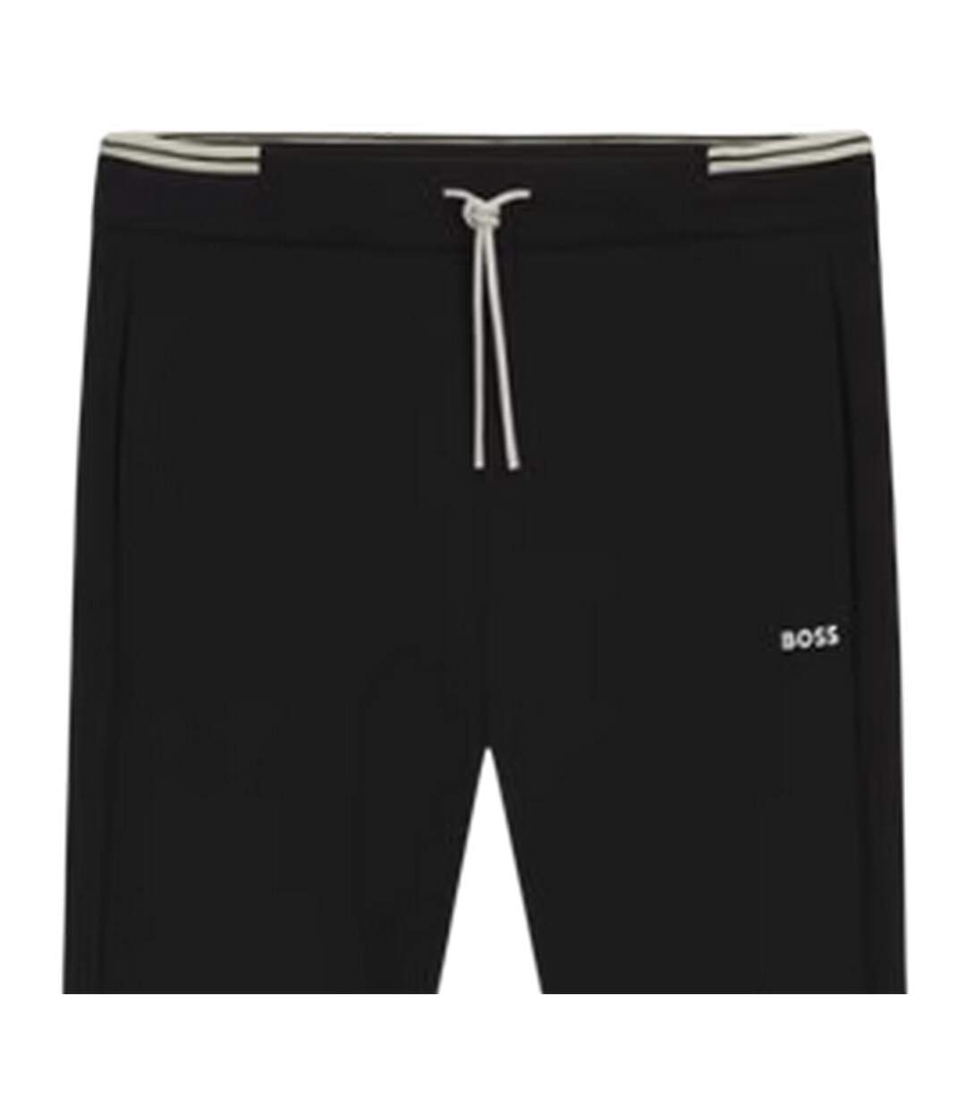 Mens Hbg Zone Tapered Jogging Bottoms Black Boss-3
