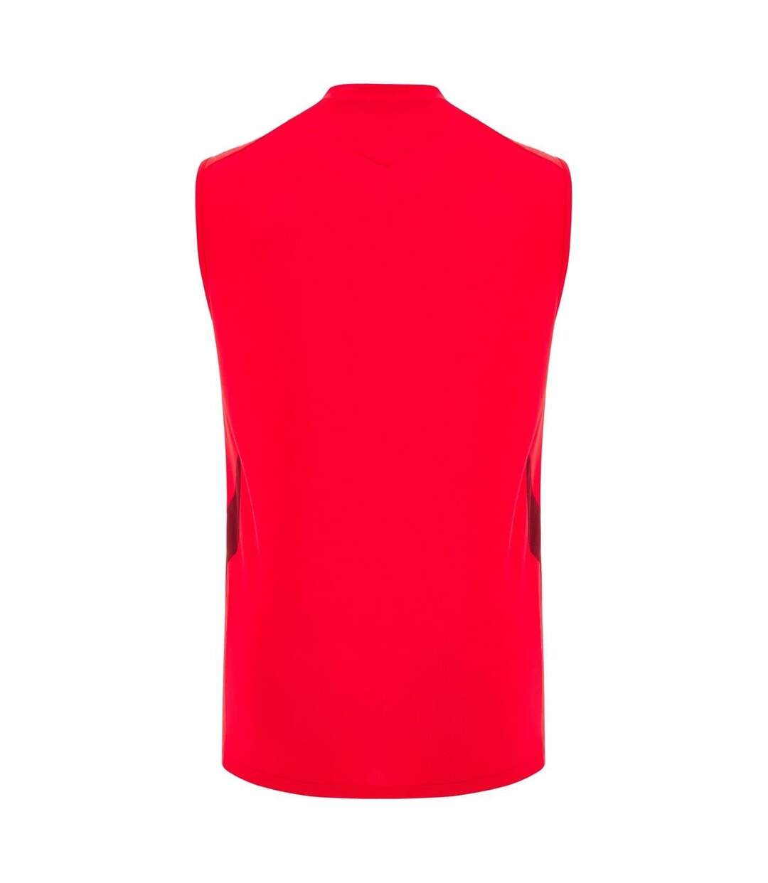 Haut De Rugby Sans Manches Motif/style Wales Ru Homme Rouge Macron-2