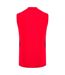 Haut De Rugby Sans Manches Motif/style Wales Ru Homme Rouge Macron-2