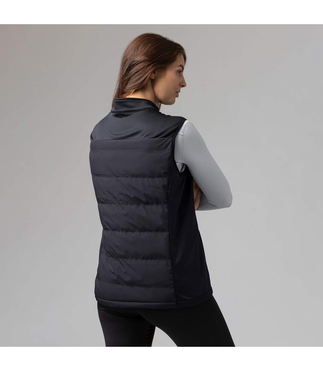 Winter Insulated Women's Hybrid Vest | Fleece-Lined Sleeveless Gilet-7