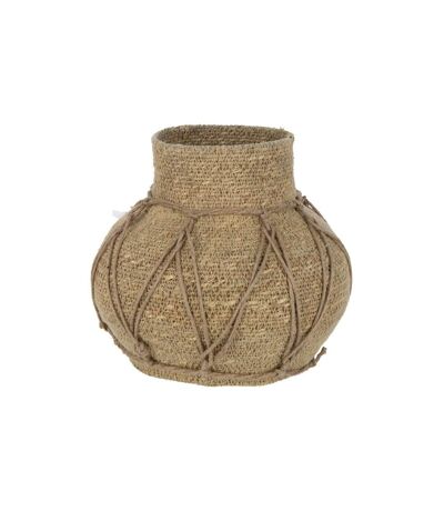 Pot Décoratif Herbes Marines 21cm Naturel