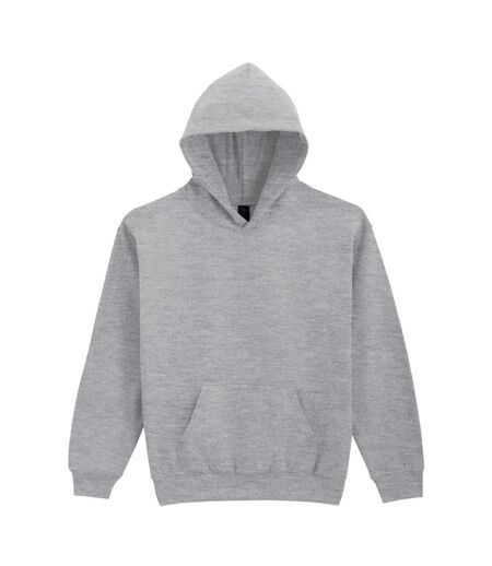 Sweat à capuche softstyle enfant gris Gildan