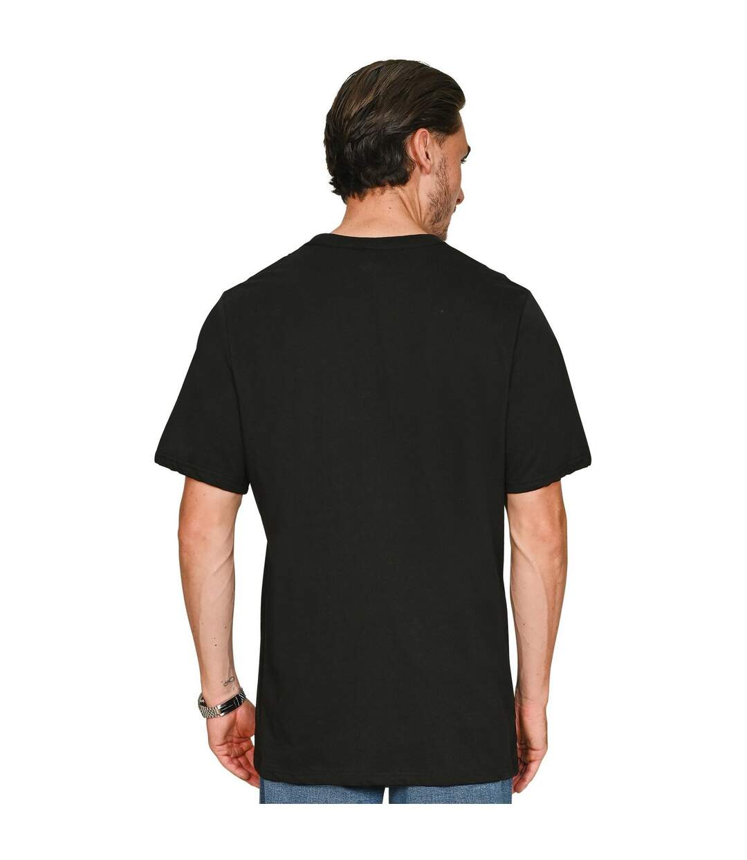 T-shirt Core Adulte Noir Casual Classics-2