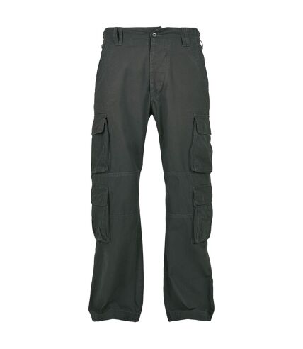Build Your Brand Mens Pure Vintage Cargo Pants (Dark Anthracite)