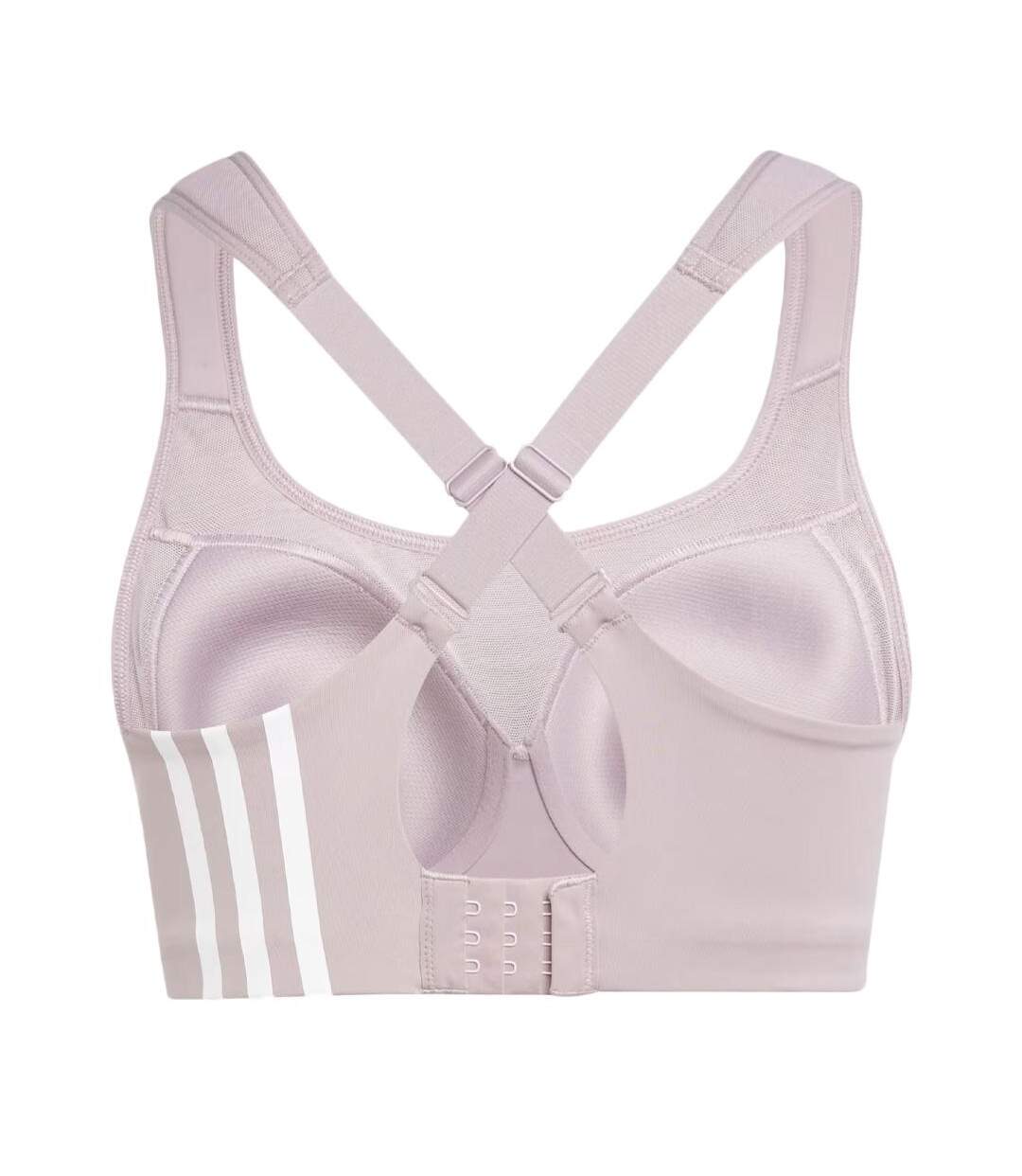 Brassière de training mauve femme adidas tlrd impact-2