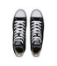 Mens Logo Canvas High Top Trainers Black White SoulCal-4