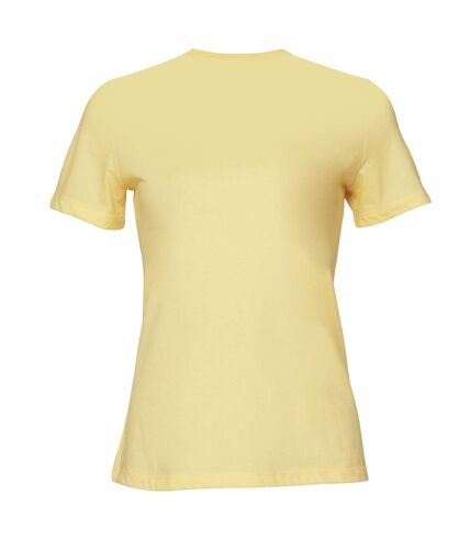 Bella + Canvas Womens/Ladies Heather Jersey Relaxed Fit T-Shirt (Natural)