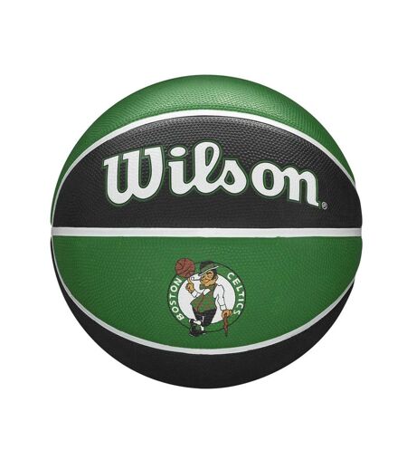 Ballon de basket team tribute taille 7 vert / noir Wilson