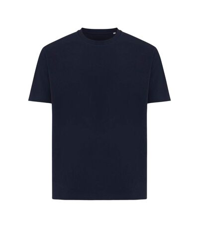 Unisex adult teide recycled cotton t-shirt navy Iqoniq