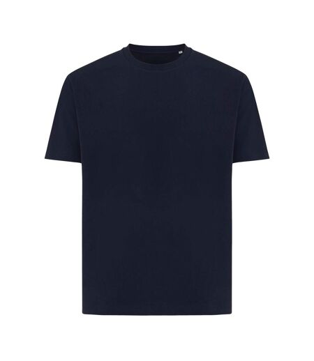 Unisex adult teide recycled cotton t-shirt navy Iqoniq