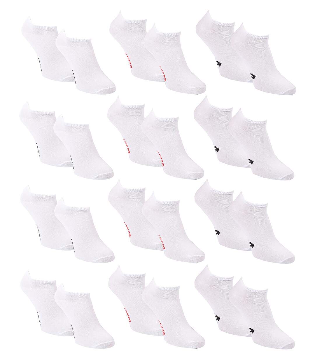 Chaussettes Homme LOTTO Pack de 12 paires SNEAKER 4014