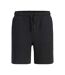 Short gaze de coton noir homme jack & jones patras-1