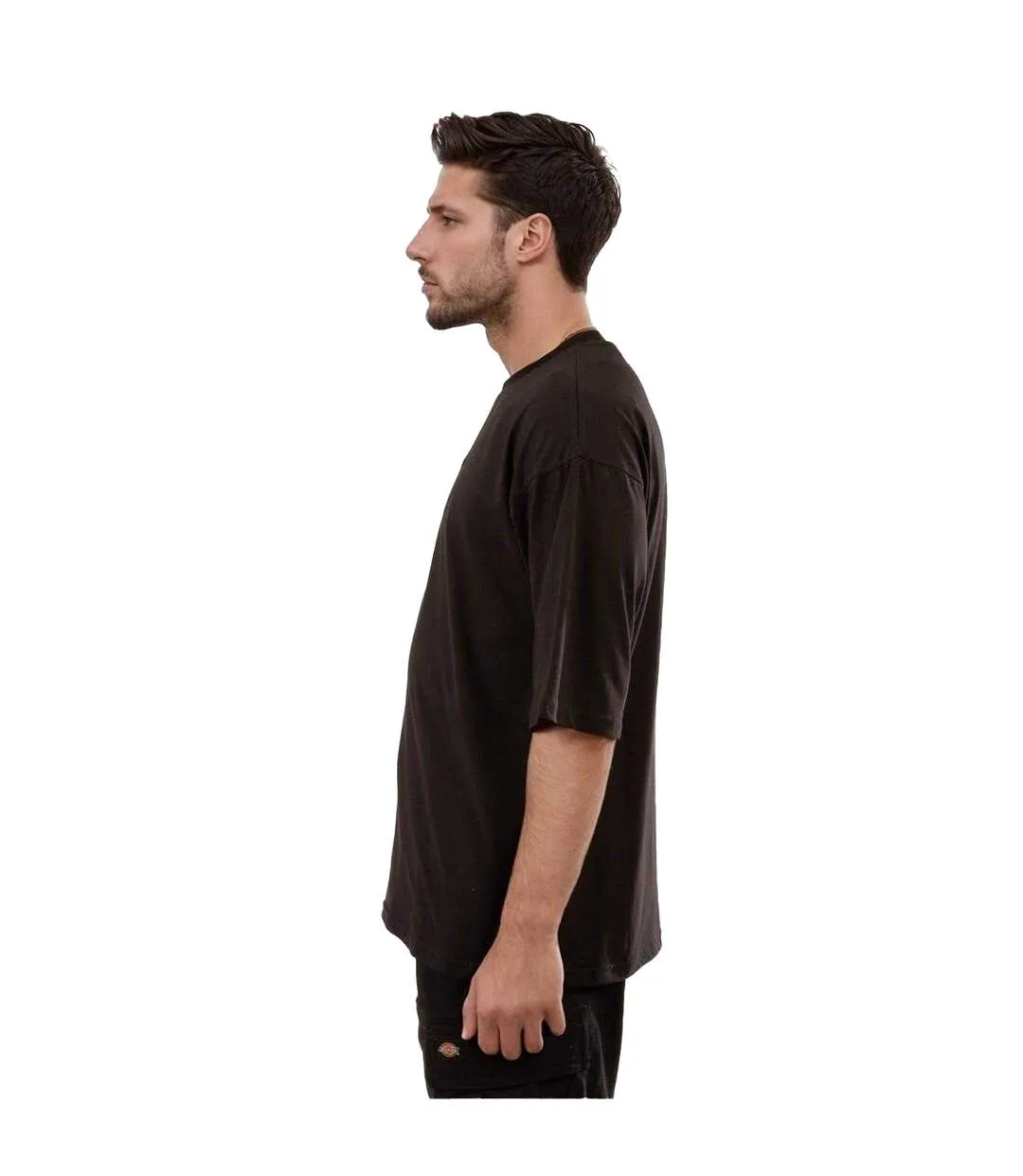 T-shirt Homme Noir Hype-4