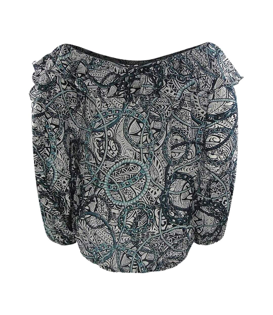 Womens/ladies Fashion Jafari Flamenco Blouse Multicoloured Inoa-1