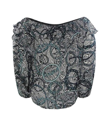 Womens/ladies Fashion Jafari Flamenco Blouse Multicoloured Inoa