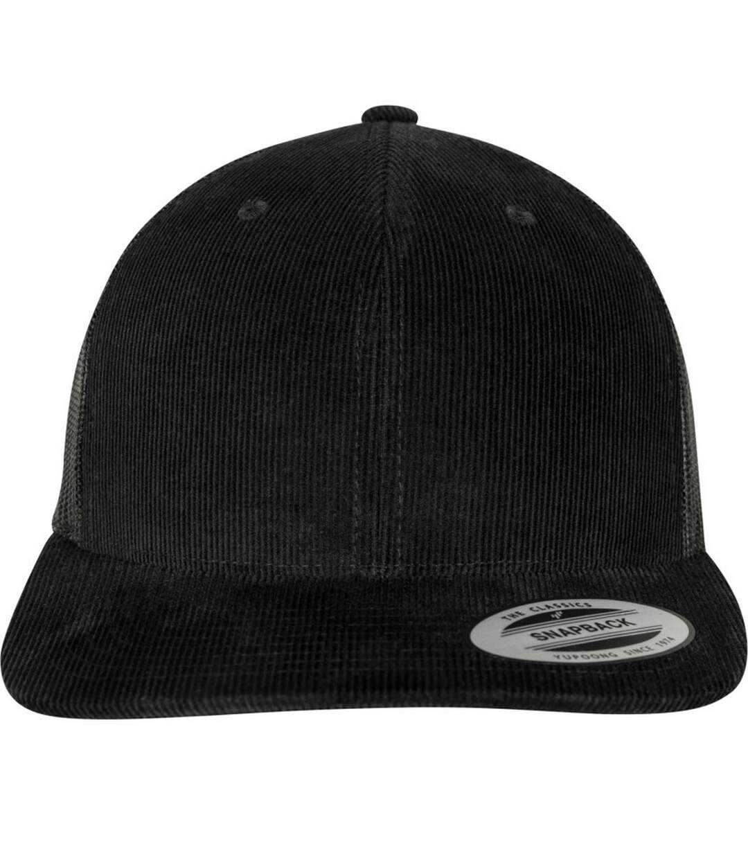 Casquette Trucker Noir Flexfit-1