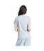 T-shirt Détente Style Logo Essentials Femme Bleu Clair Adidas-3
