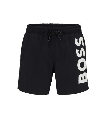 Short de bain octopus homme noir Boss
