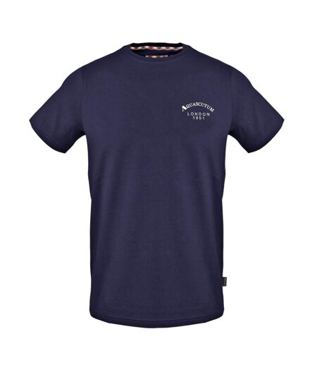 T-shirt London Homme Bleu Marine Aquascutum