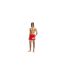 Short De Bain Mario Femme Rouge Diesel-1