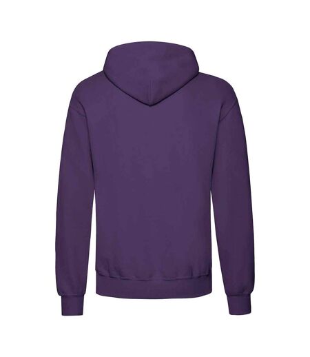 Sweat À Capuche Classic Adulte Violet Fruit Of The Loom