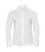 Collection Chemisier À Manches Longues Femme Blanc Russell-1