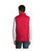 Warm Unisex Padded Bodywarmer Jacket Red SOLS-3