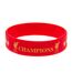 Liverpool FC Champions Of Europe Silicone Wristband (Red) (One Size) - UTTA4740