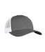 Casquette Trucker Motif/style Rétro Gris Foncé Blanc Flexfit-2