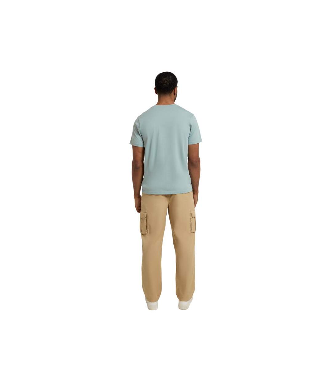 T-shirt classico homme bleu clair Animal-2