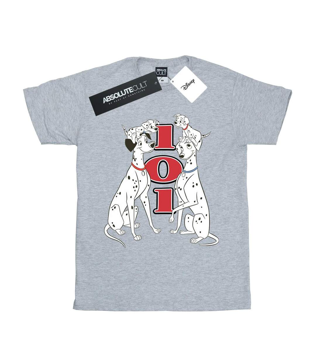 Disney - T-shirt DALMATIANS FAMILY - Femme (Gris chiné) - UTBI18005-1