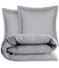 Parure de lit coton uni ALTO Taie 65x65 cm-2