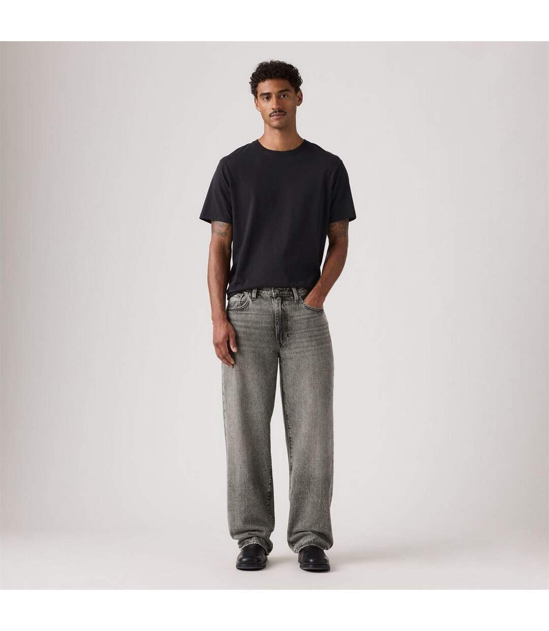 Jean Homme Gris Levis-2