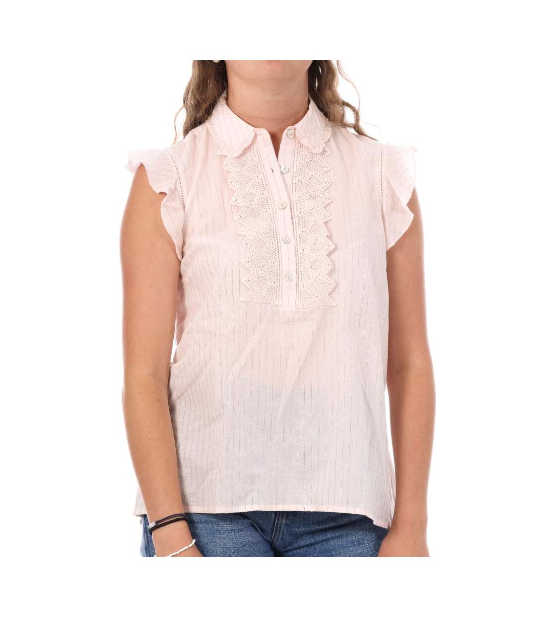 Blouse rose femme teddy smith corani - m-1