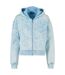 Veste À Capuche Femme Bleu Baltique Urban Classics-1