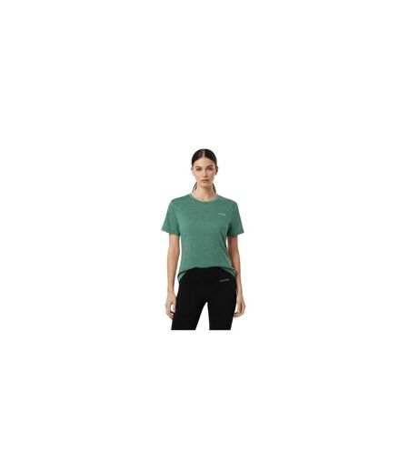 Womens/ladies Tech C Polyester T-shirt Forest Green USA Pro