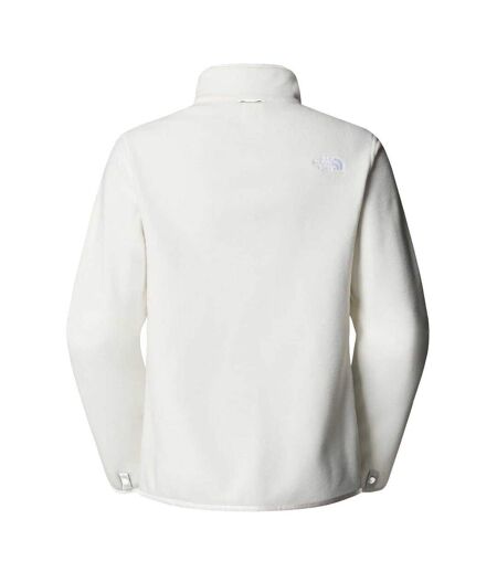 Womens/ladies 100 Glacier Fleece Jacket White The North Face