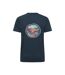 T-shirt Fort William Homme Bleu Foncé Mountain Warehouse-2