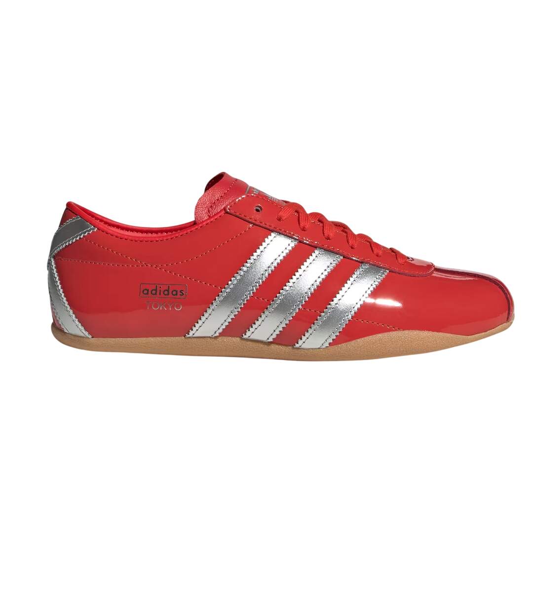 Baskets Motif/style 3 Rayures Tokyo Femme Rouge Adidas-1