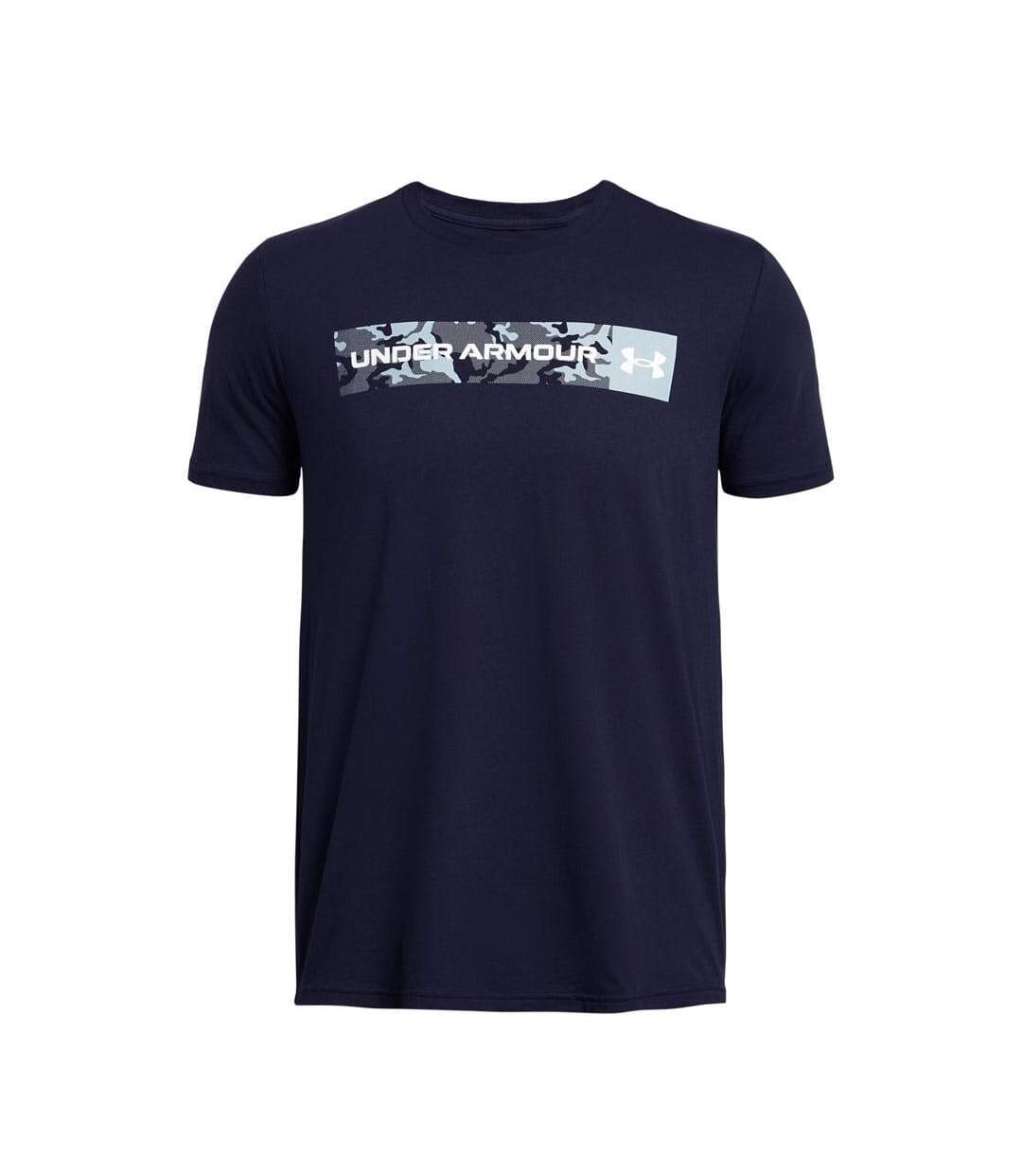 T-shirt Homme Bleu Under Armour-1