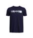T-shirt Homme Bleu Under Armour-1
