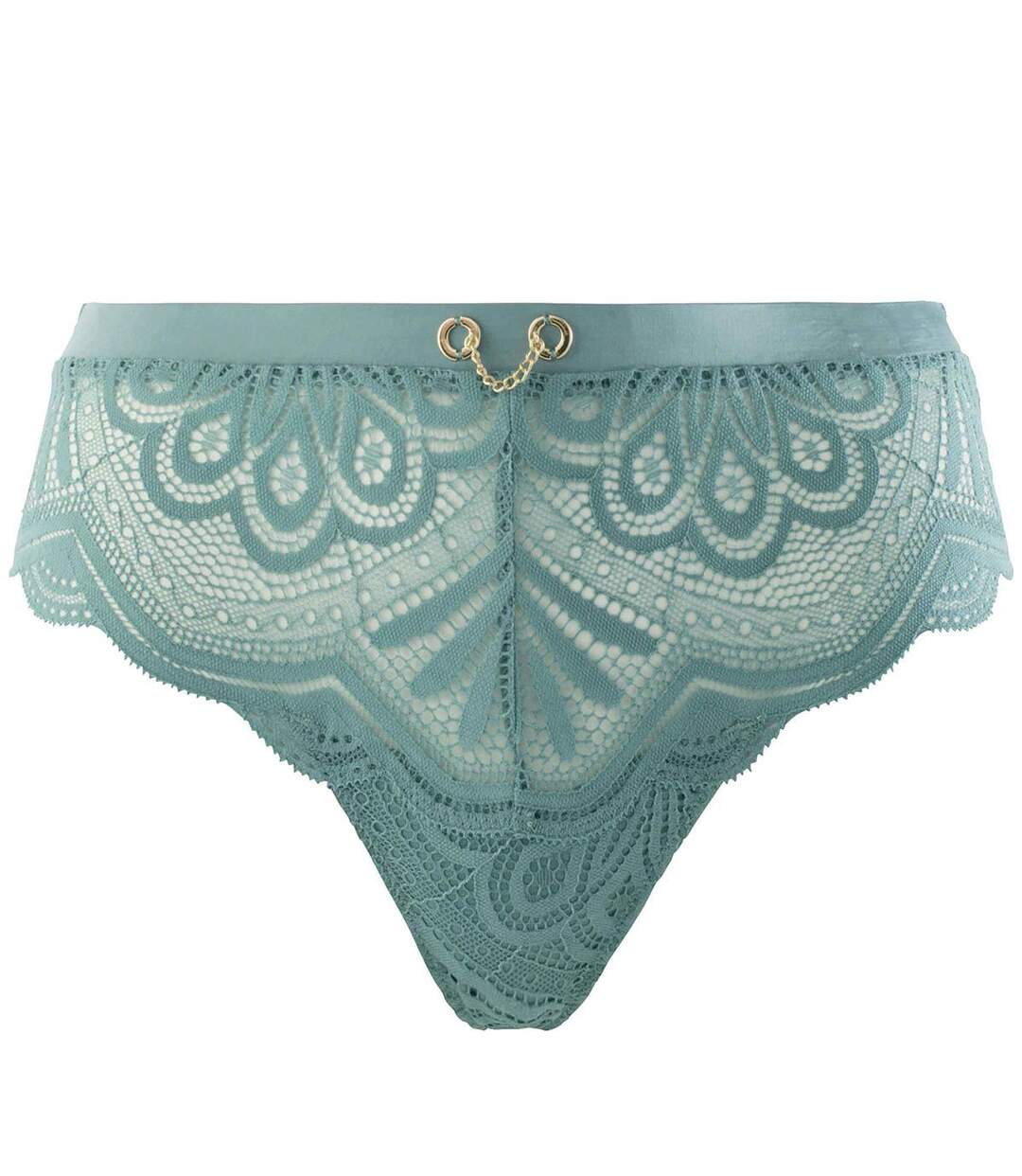 Shorty string bleu Laura-1