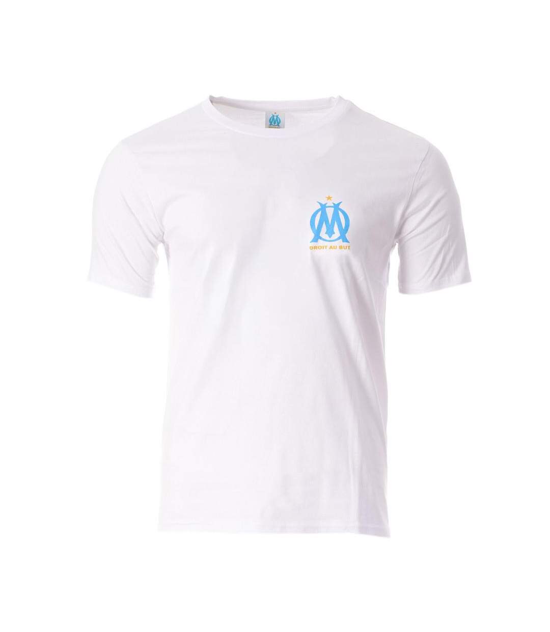 T-shirt blanc homme olympique de marseille-1