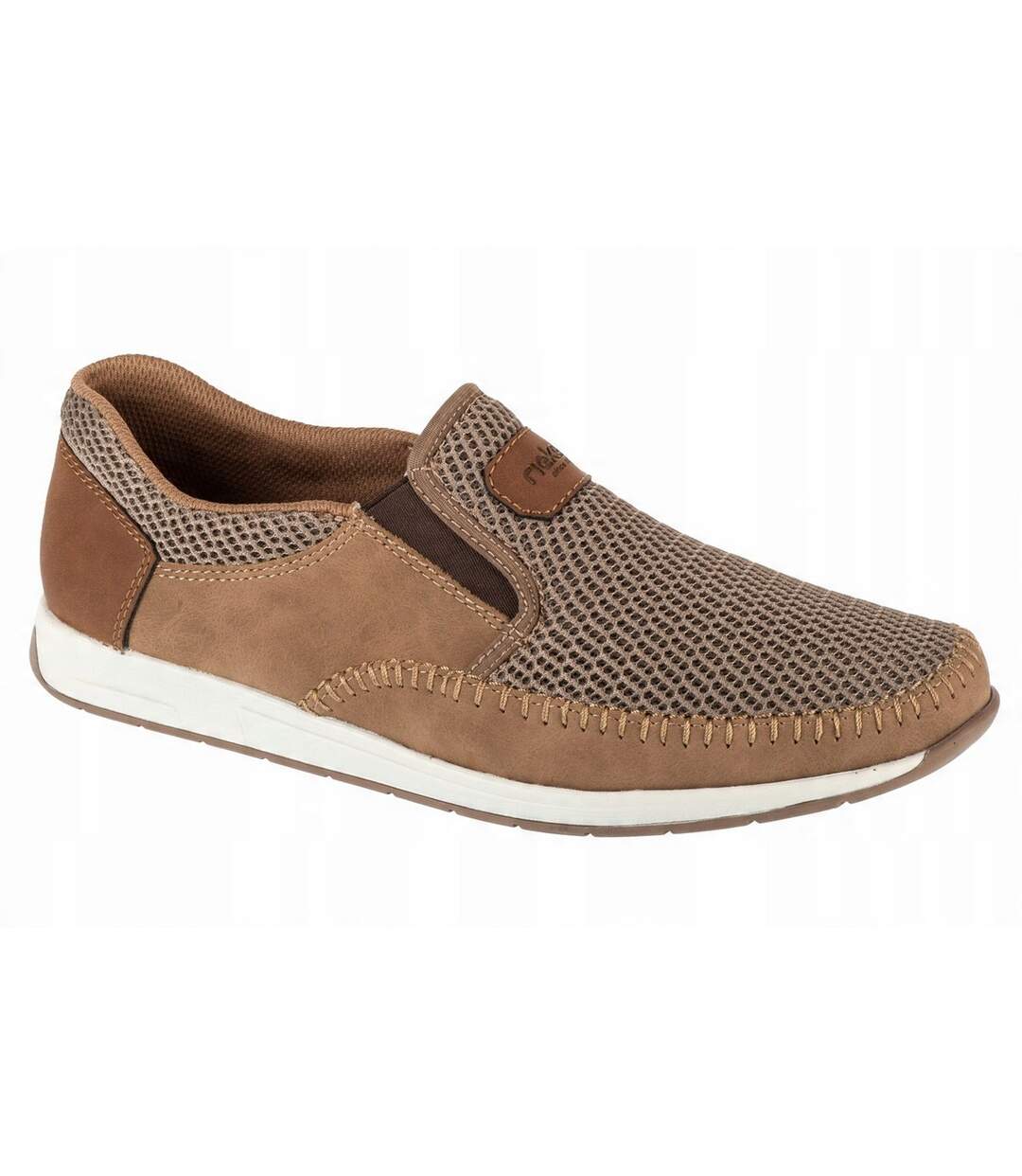 Mocassins Style Alvéolé Homme Marron Rieker-1