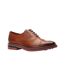 Base London Mens Tatton Leather Derby Shoes (Tan) - UTFS10619